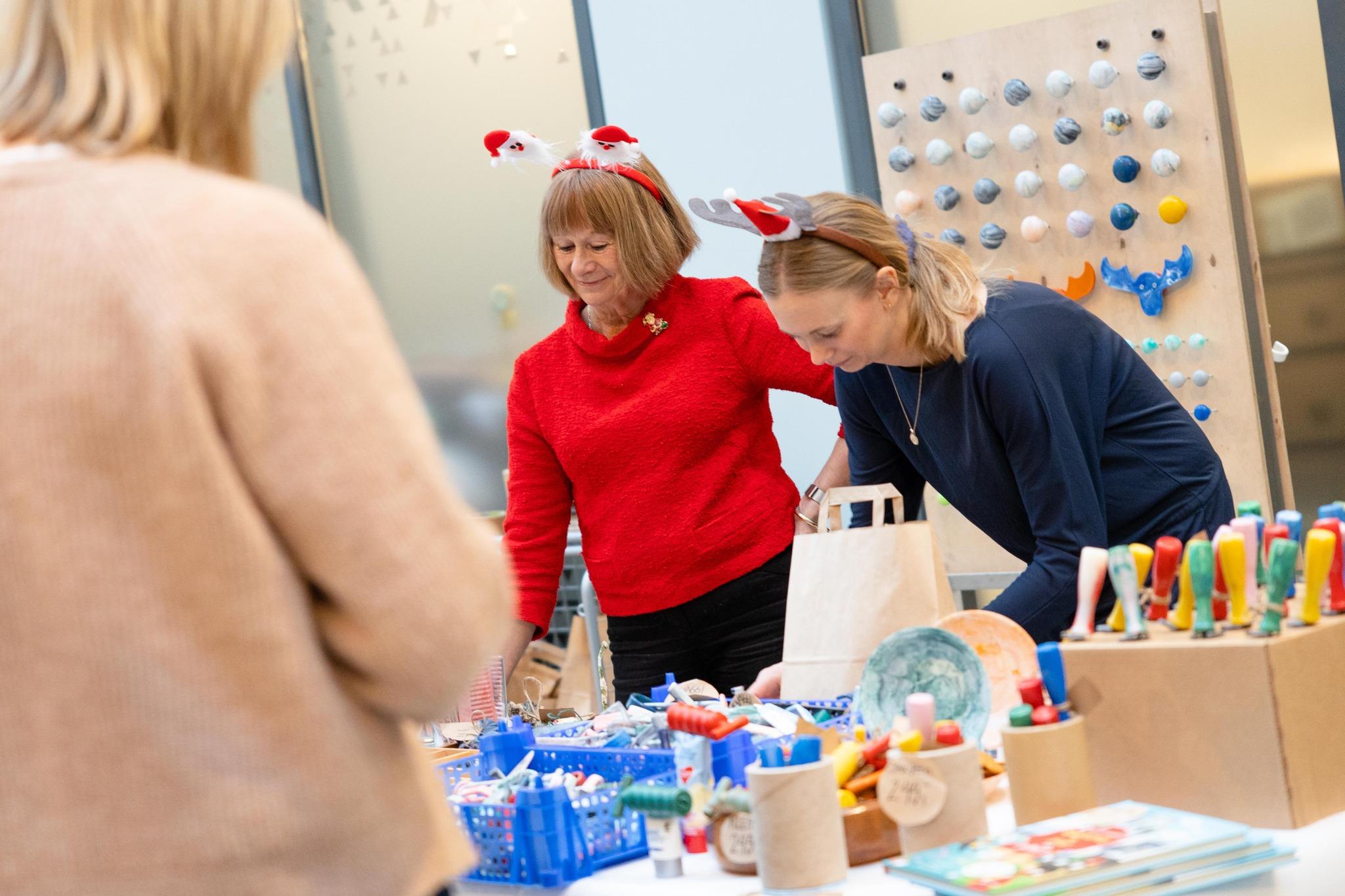 Julemarked pirsenteret